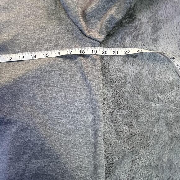 New York Islanders Jacket Mens Medium Gray NHL Hockey Full Zip Hoodie Adidas - Picture 8 of 9